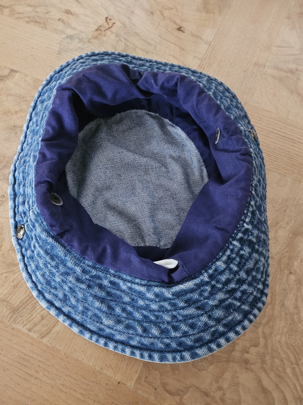 Vintage Denim Bucket /Safari Hat for Women - Picture 6 of 8